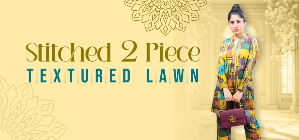 Stitched 2 Piece Lawn by MOOD - Pakistani Online Clothing Store